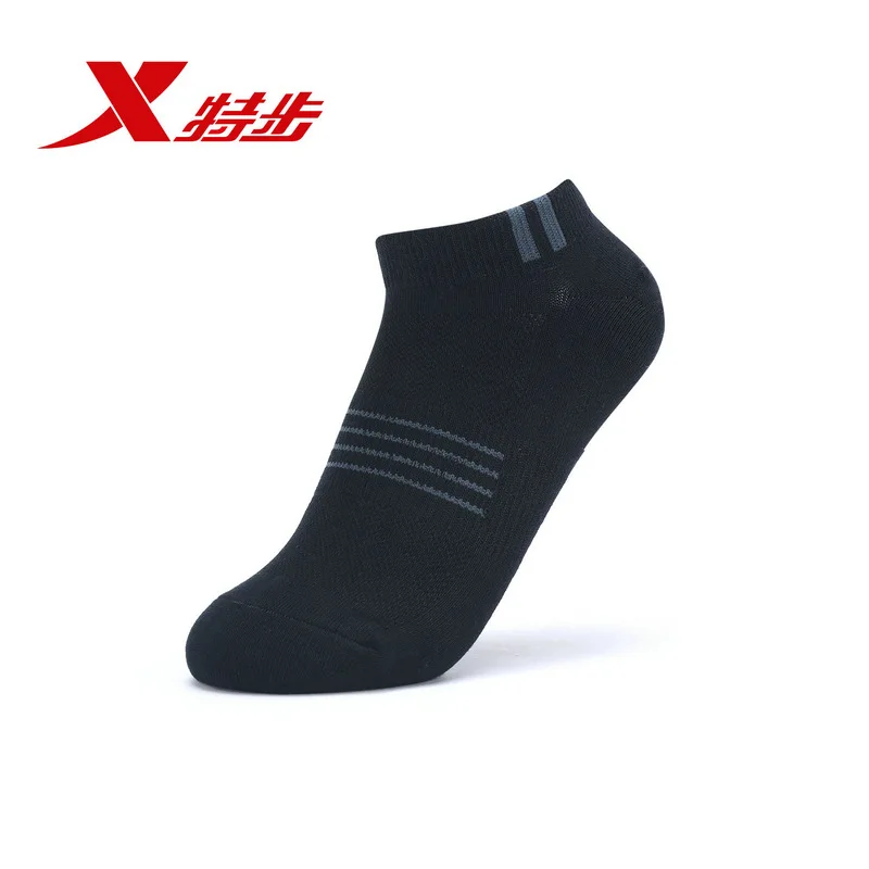 Xtep мужские короткие спортивные носки 3 пары/партия удобные дышащие для бега белые