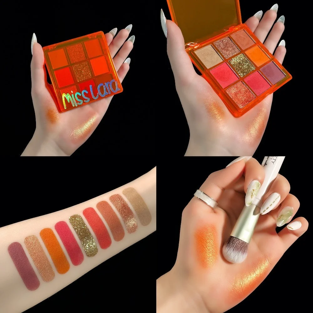 

Makeup Sweet Party Eyeshadow Pallete Neon Palette 15 Shimmer Glitter Matte Shades Matellic Nude Blendable Pigment