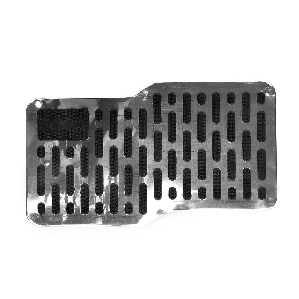 Универсальная алюминиевая подставка для ног из нержавеющей стали коврик педалей