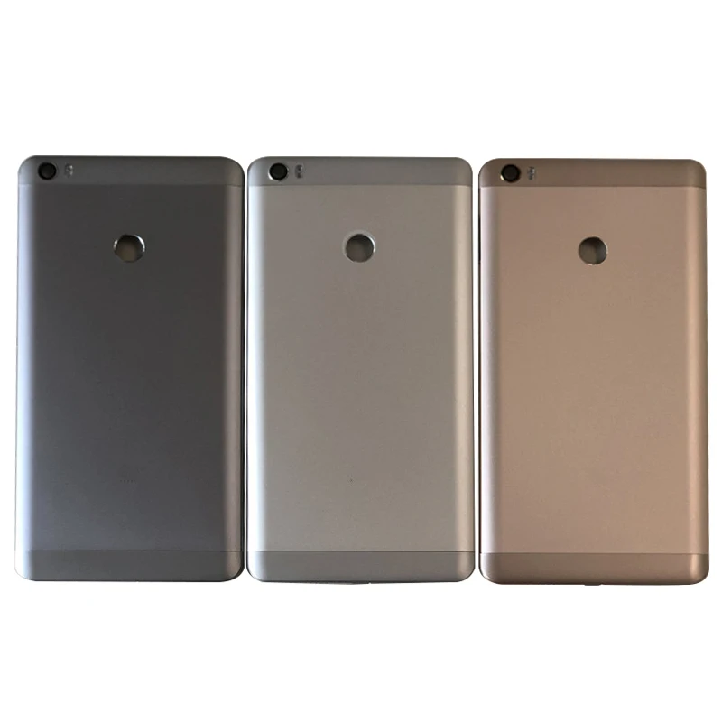 M& Sen для 6,4" Xiao mi Max Задняя крышка батареи чехол Корпус+ боковые кнопки питания Стеклянная вспышка объектива для mi Max корпус