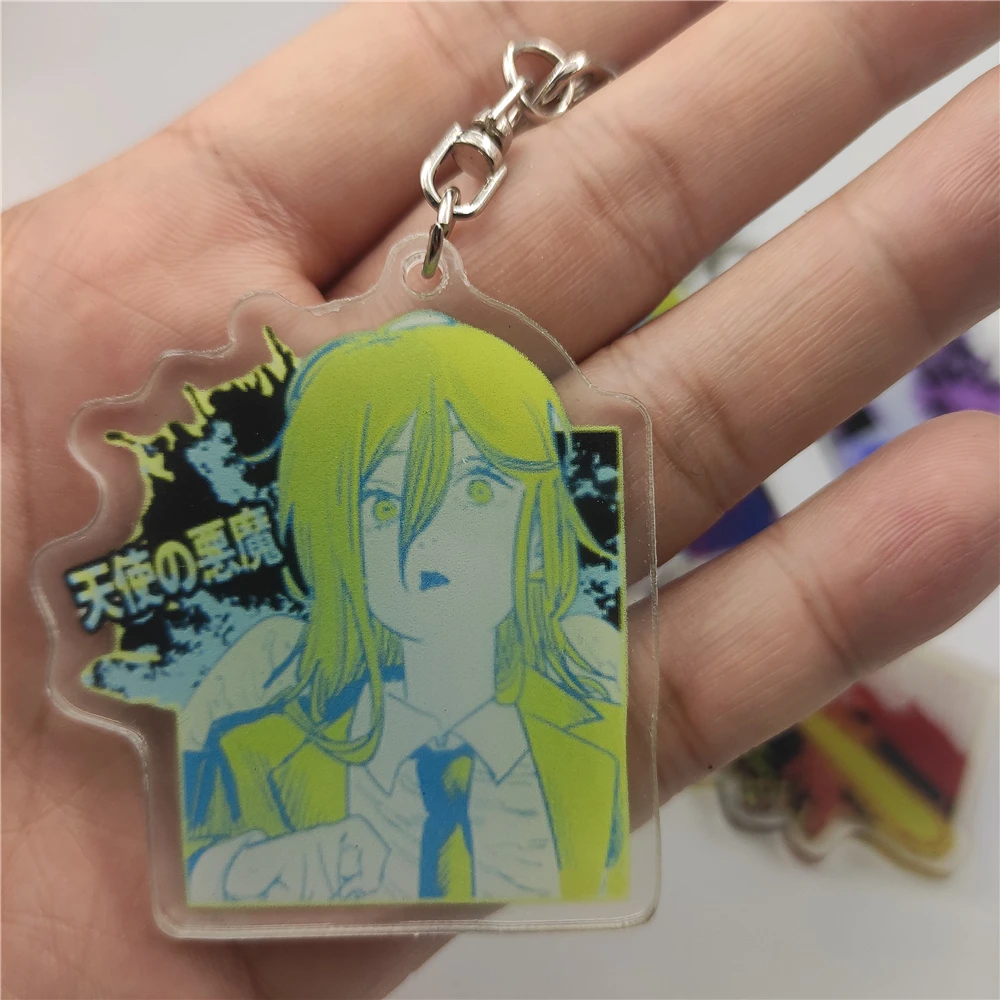 Брелок для ключей косплея из аниме цепная пила | Украшения и аксессуары