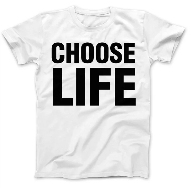 

Хлопковая футболка премиум-класса Choose Life 100%