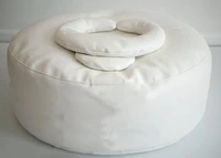 newborn beanbag ottoman round pillow 33x10inch white newborn photography posing pillow infant bean bag positioner poser