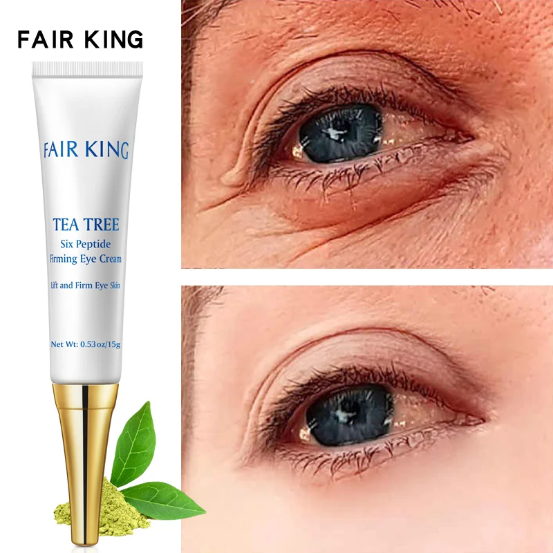 NEW FAIR KING чайное дерево гексапептид укрепляющая эссенция крем для глаз