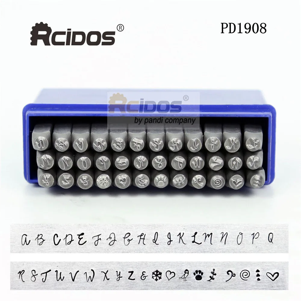 PD 3mm серии верхний/нижний чехол Письмо Металлический Набор для стемпинга сделай