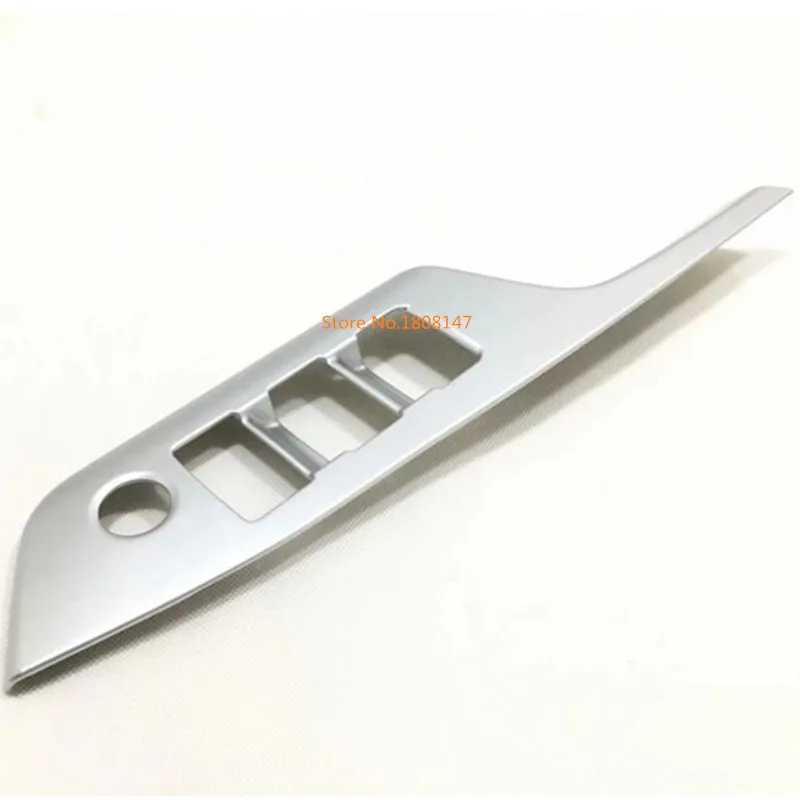 

Only LHD Car Door Window Glass Panel Armrest Lift Switch Button ABS Silver Trim Frame For TOYOTA C-HR CHR 2017 2018 2019 2020