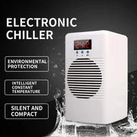 electronic water chiller home chiller mini fish tank cooling refrigerator aquarium cooling and heating mute ice water machine