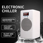 Электронный охладитель воды, домашний охладитель, мини-охладитель для резервуара для рыбы, охлаждение и нагрев, бесшумная машина для охлаждения льда