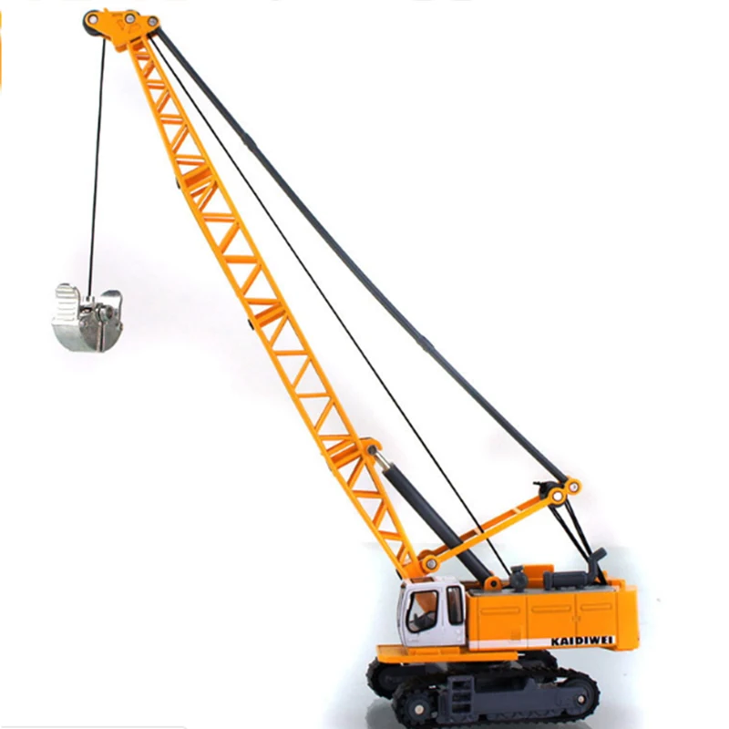 

1/55 Scale Die-cast Alloy Metal Tower Cable Excavation Vehicle Model Truck Car Machine Model Toy Engineering Truck F Collection