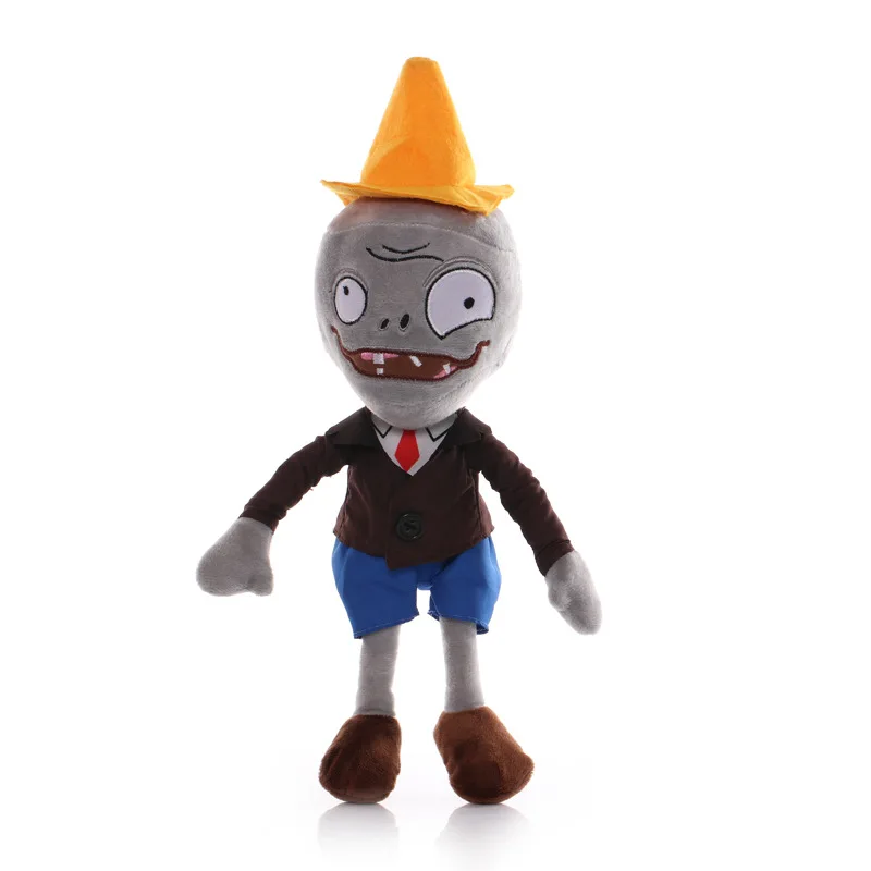 Mu&ntilde;ecos de peluche de Plants vs Zombies para ni&ntilde;os, gorros, pato pirata, Zombies, PVZ, 30cm, 10 unids/lote-5