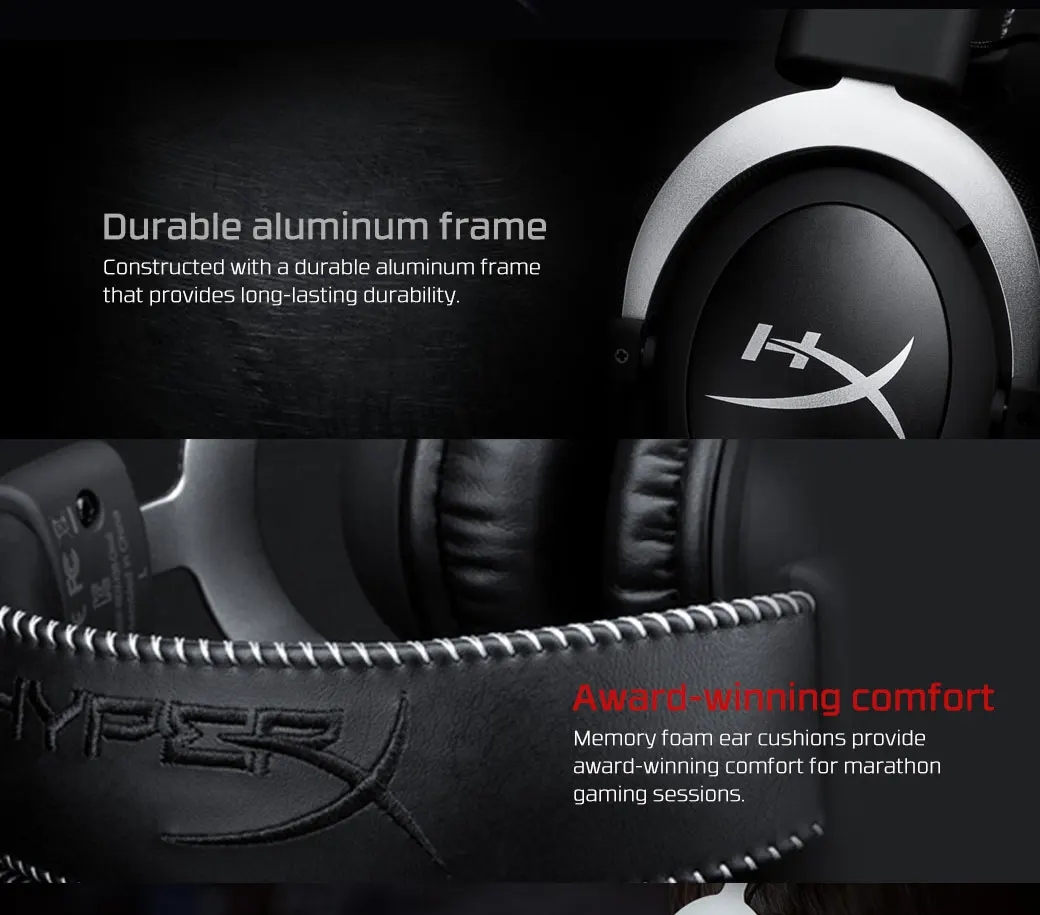 HyperX Cloud Virtual 7,1 объемный звук USB звуковая карта продается отдельно облачная игровая гарнитура