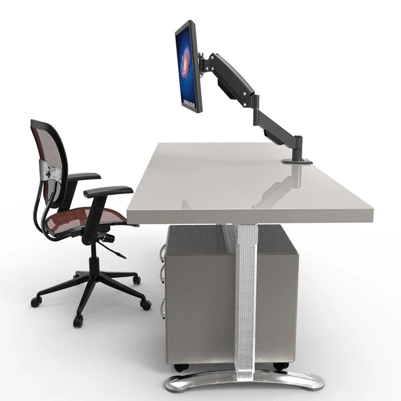 Телевизионная крепление с газовым пружинным механизмом Heavy Duty для монитора настольного компьютера All-in-One PC Table L153 on.