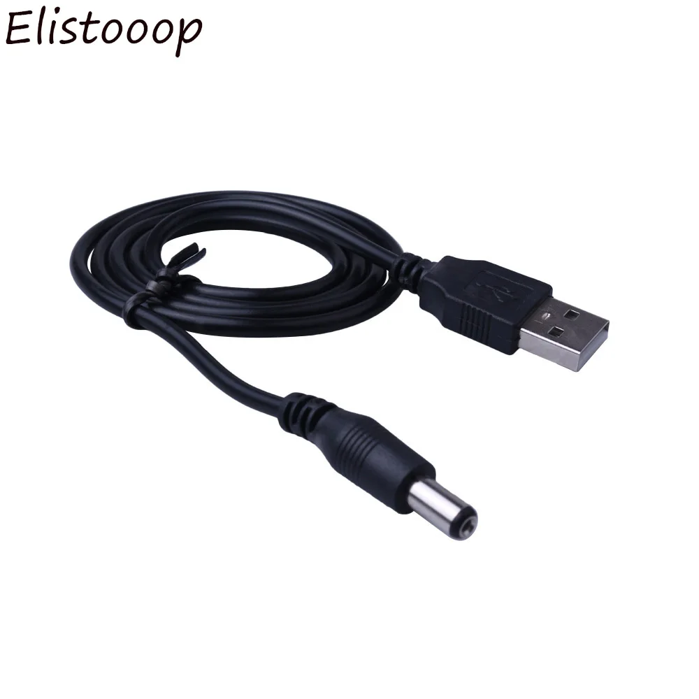 Elistoooop USB 5V Зарядное устройство Кабель питания для DC 5 мм разъем jack кабель MP3/MP4