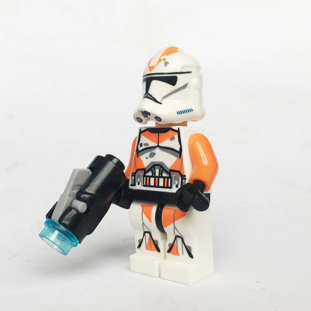 Новинка 100 шт./лот, Звездные войны, серия 8, первый заказ, trooper sw667, совместимый 75166, детские игрушки