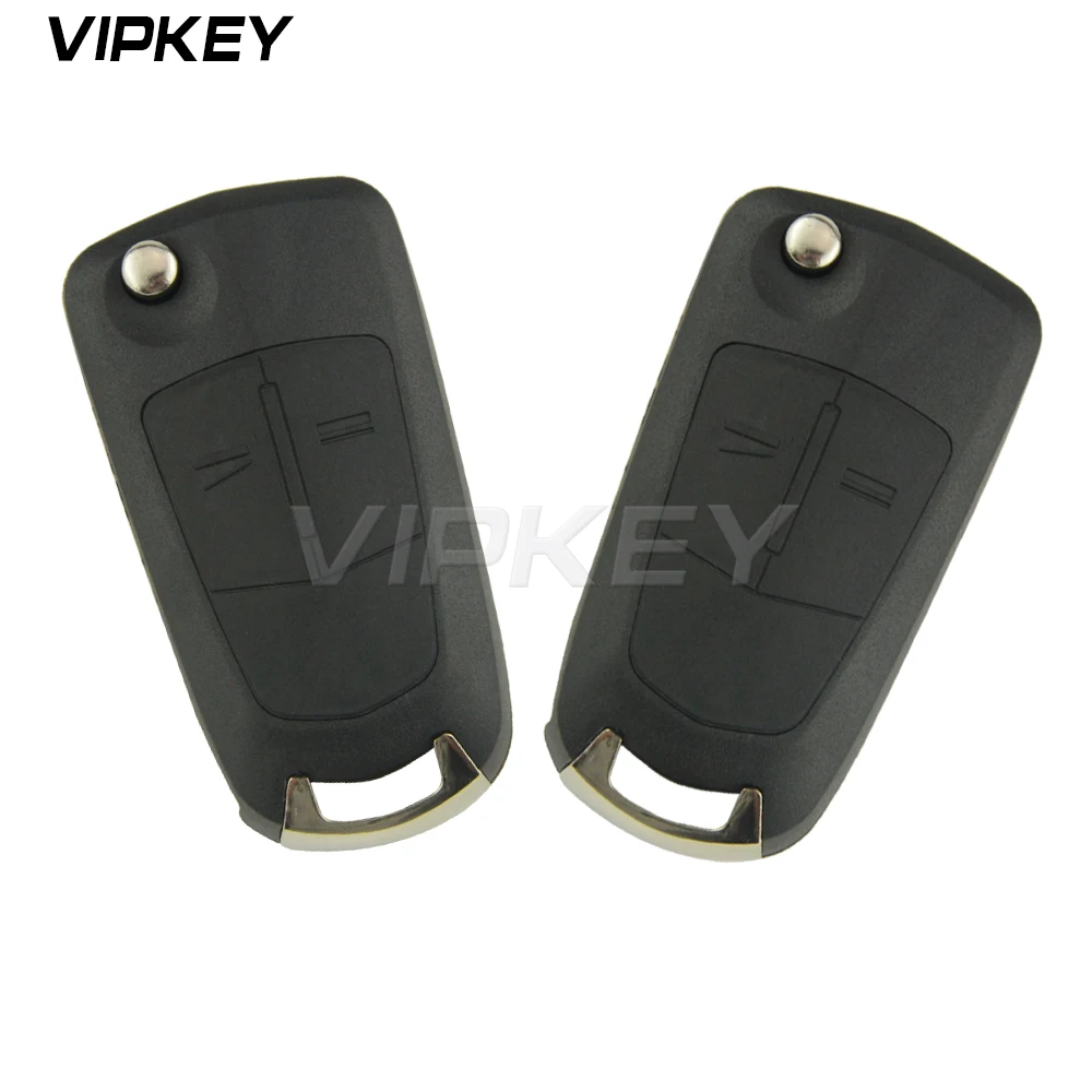 

Myremtekey 2pcs 2 Buttons Flip Remote Folding Car Key Cover Case Shell Styling Case For Vauxhall Opel Corsa Astra Vectra Signum