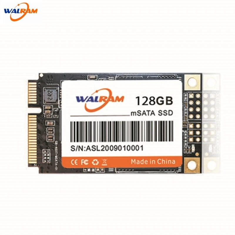 Жесткий диск Walram mSATA SSD твердотельный SATA III 64 ГБ 120 128 240 256 500 512 ТБ ssd жесткий для