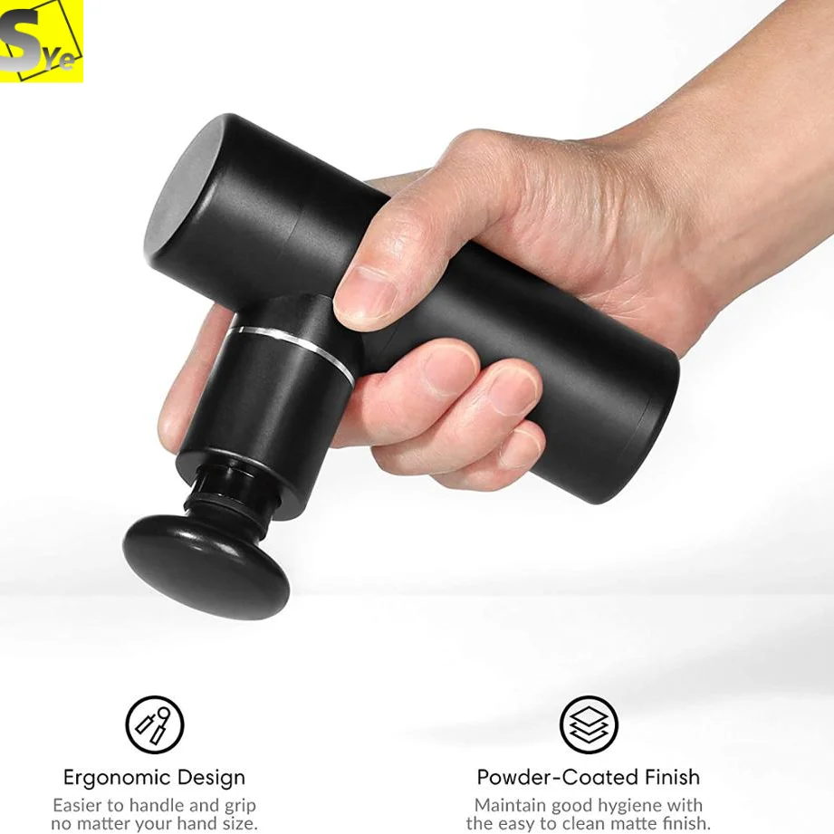 

Muscle Massage Gun Neck Muscle Massager Mini Pocket Electric Pain Trainer Therapy for Body Massage Relaxation Pain Relief