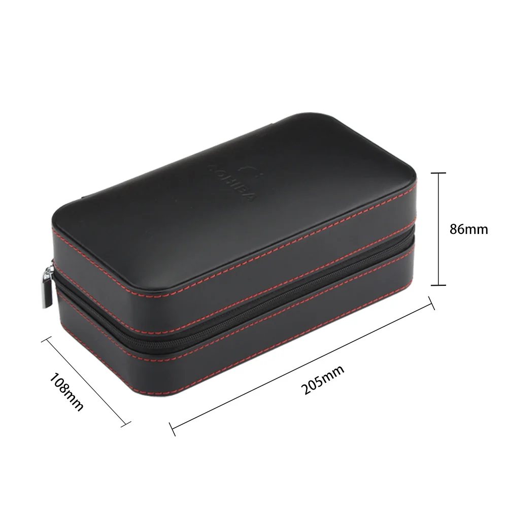 COHIBA Travel Cigars Case Portable Cigar Humidor Box 6 Tubes Accessories With Humidifier Gift | Дом и сад