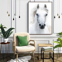 tabstract modern gold and white horse wall art nordic posters and aisle prints porch canvas staircase murals living room porch