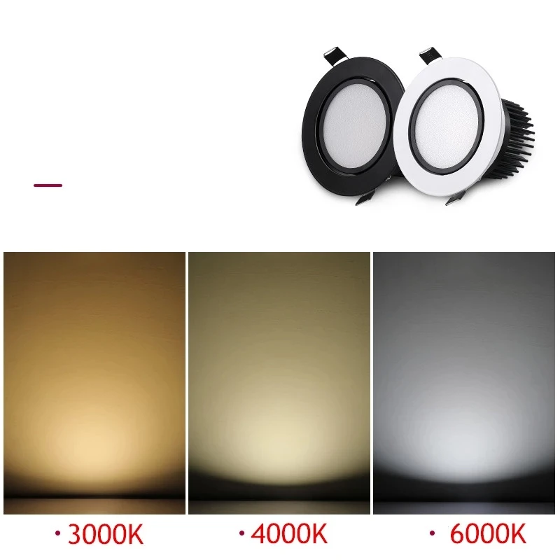 Светодиодный потолочный светильник Супер яркий встраиваемый светодиодный SPOT с