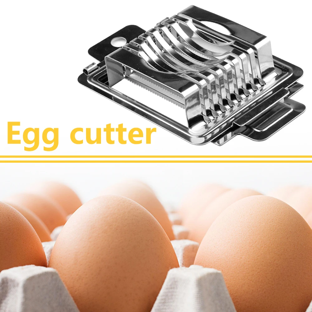 Портативный Нержавеющая сталь яичный нож ручной гриб делитель помидоры срез