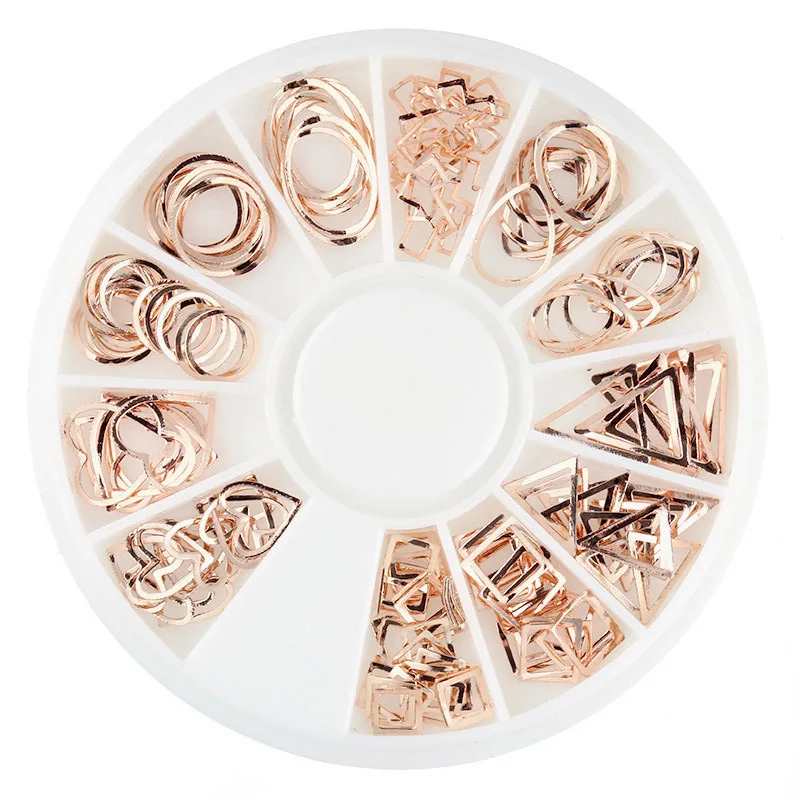 

1 Pcs Nail Art Decorations Hollow Frames DIY Handmade Manicure Accessory for Women TU45889