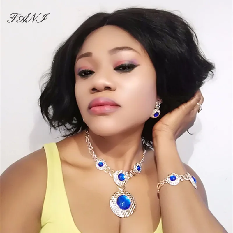 Женский комплект ювелирных изделий Fani набор из бисера золотого цвета в