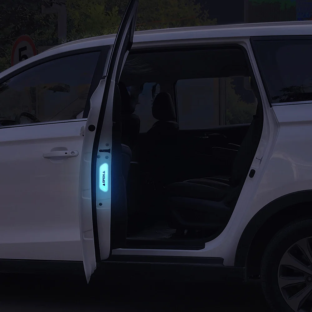 4 предмета в комплекте цвета Безопасность марка автомобиля Стикеры s двери