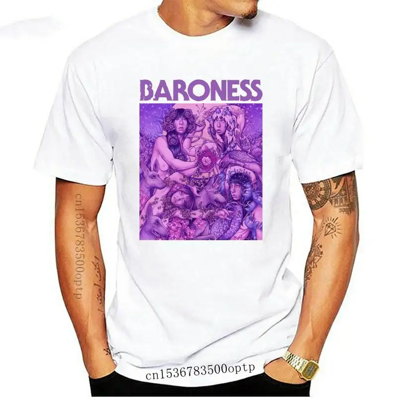 

New Baroness Lila Cover T-Shirt - Neu Und Offiziell fashion t-shirt men cotton brand teeshirt