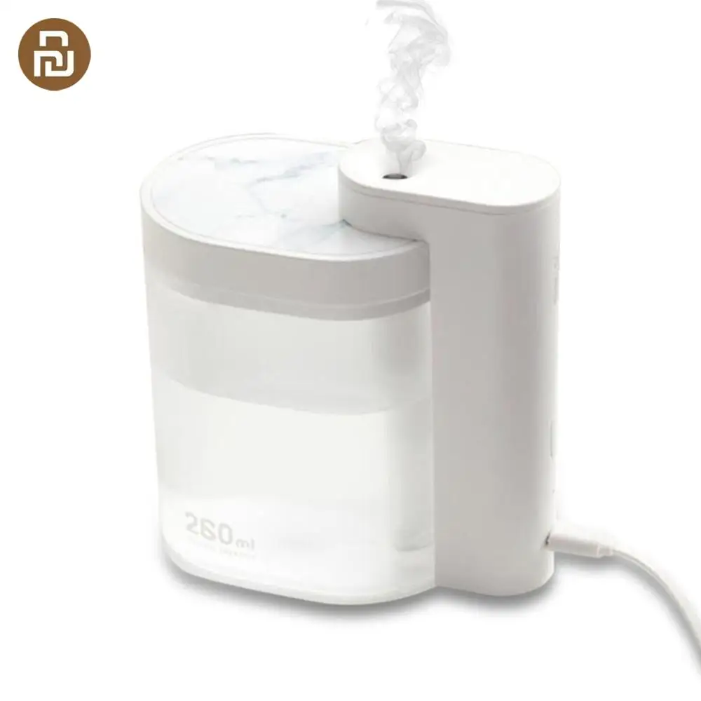 Бытовой бесшумный увлажнитель воздуха Sothing 260 мл ультразвуковой очищающий с USB