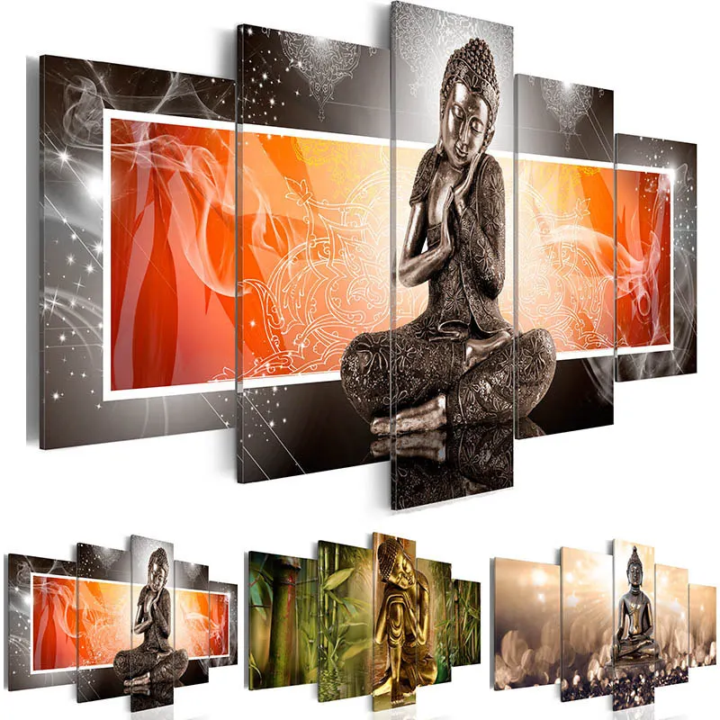 

Wulian Buddha Decorative Painting Core Spray Painting Mural Bedroom Decor Home Decore Wall Art Decor Wall Paintings Oil