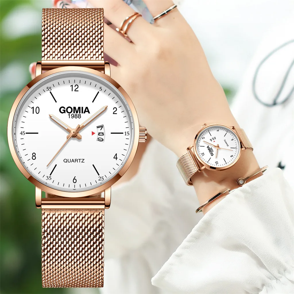 

Simple dial diamond ladies watch fashion simple geometric square gradient matte quartz watch with calendar часы женские 40*