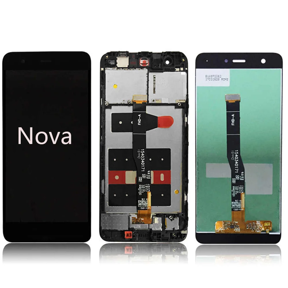 

Original 5.0" For HUAWEI Nova LCD Display Touch Screen Digitizer Assembly Frame For Huawei Nova CAN-L11 CAN-L01 LCD Replacement
