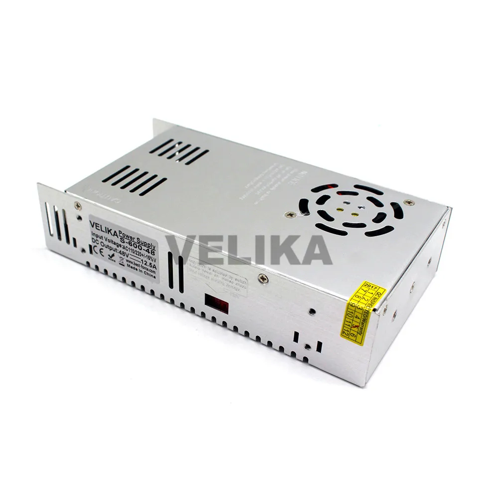 Трансформатор источника питания 600 Вт 48 В 220 А переменного тока в постоянного |