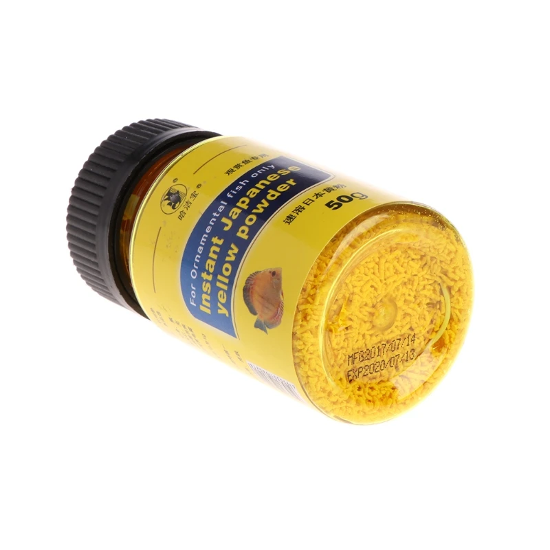 

Aquarium Fish Tank 50g Instant Yellow Powder For Ornamental Fish Treat Bacterial