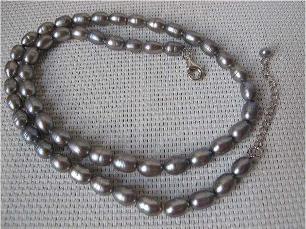 8-9 мм смешанные цвета пресноводный картофель жемчужное 925 пробы Серебряное