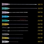 Канюля с тупым наконечником для наполнения, 18 г, 21 г, 22 г, 23 г, 25 г, 27 г, 30 г, Мочевая Кислота для наполнения лица, слегка затупленная игла, 2 звена, 10