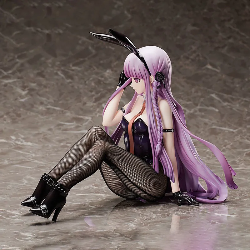 new 22cm Freeing Danganronpa Kyoko Kirigiri Bunny Ver. PVC Action Figure Anime Figure Model Toys Sexy Girl Collection Doll Gift