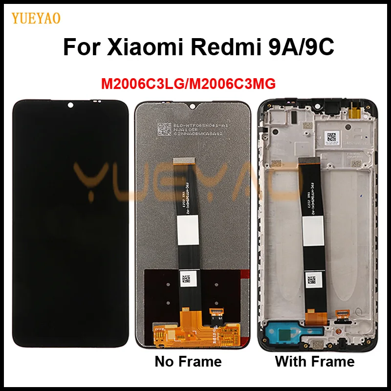 Без/с рамкой для XIaomi Redmi 7 7A 9 9A 8 8A ЖК дисплей сенсорный экран|Экраны мобильных