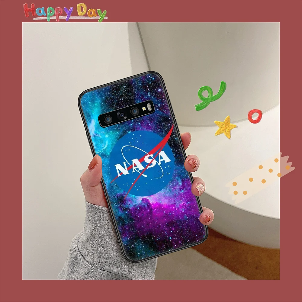 

Aerospace Nasas Phone Case for Samsung Galaxy Note S 6 7 8 9 10 E 20 Ultra Edge Plus black Bumper Trend Prime Pretty Funda Tpu