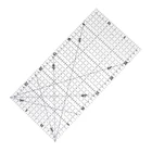 Инструменты для шитья, лоскутный ролик 15*30 см, прозрачная прямоугольная Лоскутная акриловая линейка