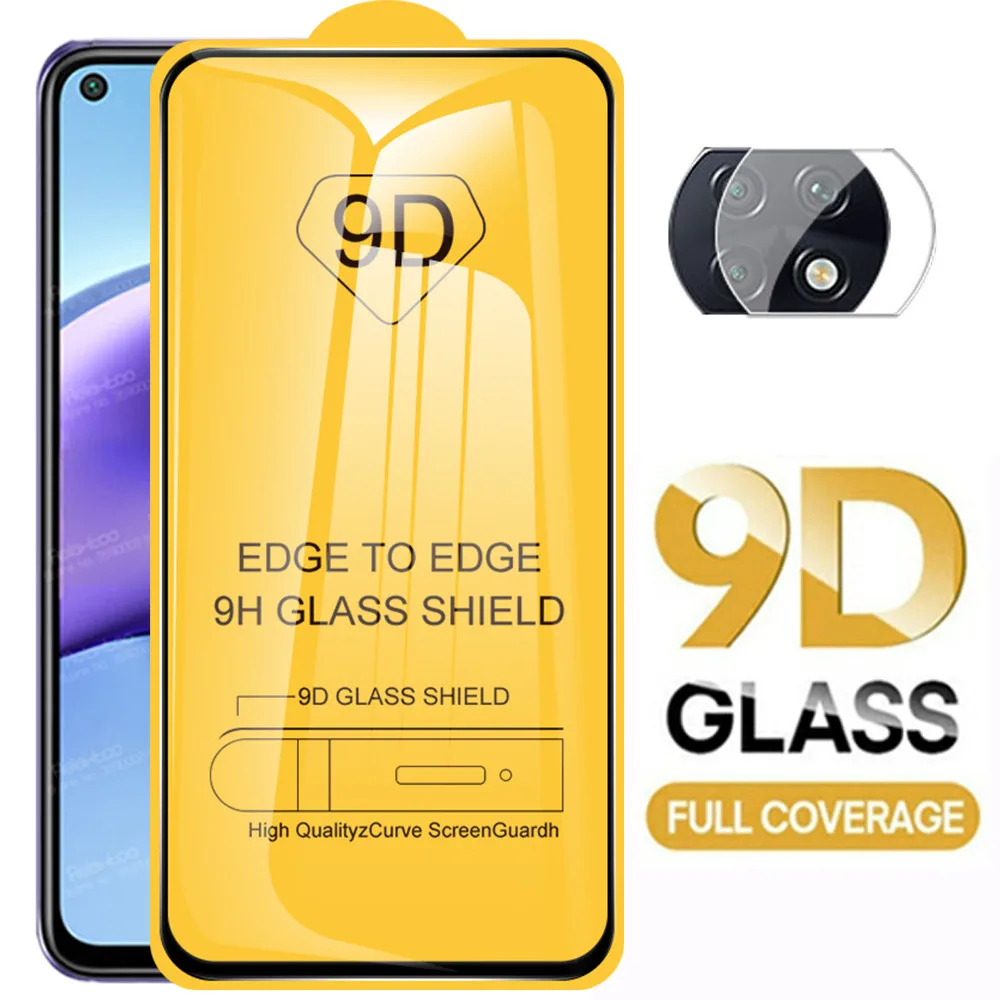 

9D Full Glue Tempered Glass For Xiaomi Redmi Note 9T Glass Redmy Note9T 9TPro Note9TPro Screen Protector Cover Protective Film