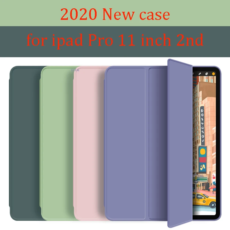 Чехол для iPad Pro 11 дюймов 2020 2 го поколения модель A2228 легкая подставка из