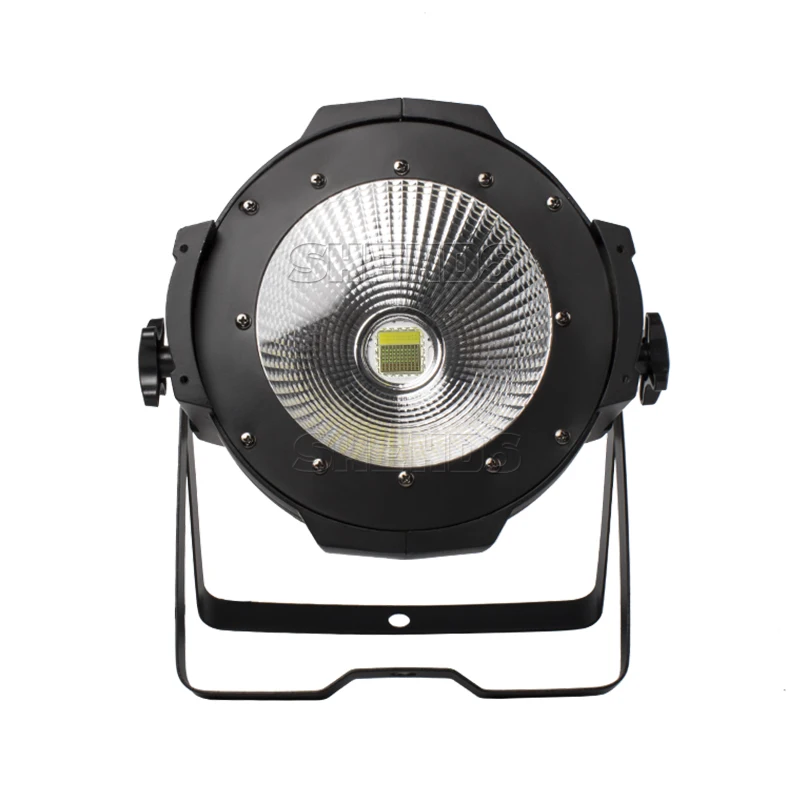 

SHEHDS 2Pces 200W 1/2/4 Eyes LED Lights COB Cool And Warm White/UV With Barn Door For Dj Disco Party Stage