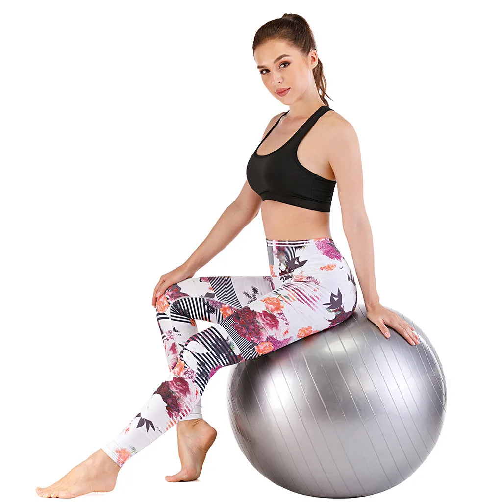 

Women Leggings High Waist Mixed color printing Beauty Print Trousers Soft Female Casual Elastic Pant 2020 New