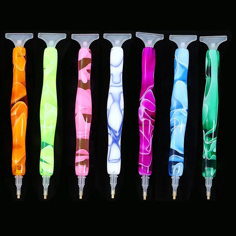 

Diamond Painting Point Drill Pen Tool 5D DIY Handmade Embroidery Cross Stitch Colorful Point Pen Tools Accessories