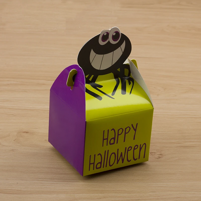 10 шт. Подарочная сумка для конфет на Хэллоуин трюка или лечения призрака Детская