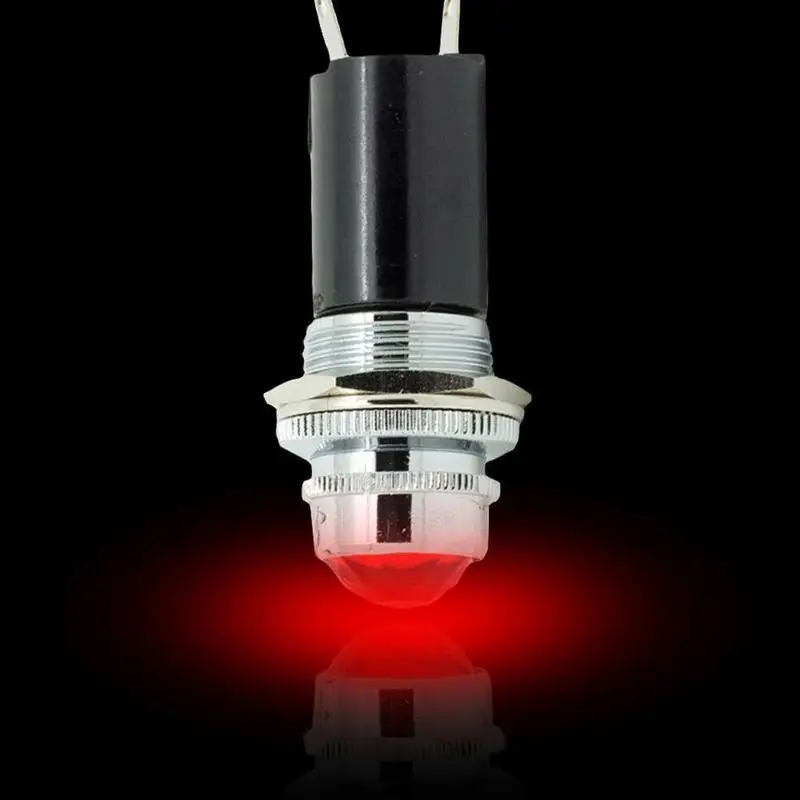 1 шт. 16 мм Панель крепление сигнала Мощность Светодиодный индикатор красный