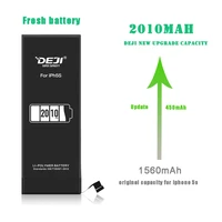 deji for iphone 5s 5 se battery original li ion internal battery cell phone high capacity 2010mah replacement batteries
