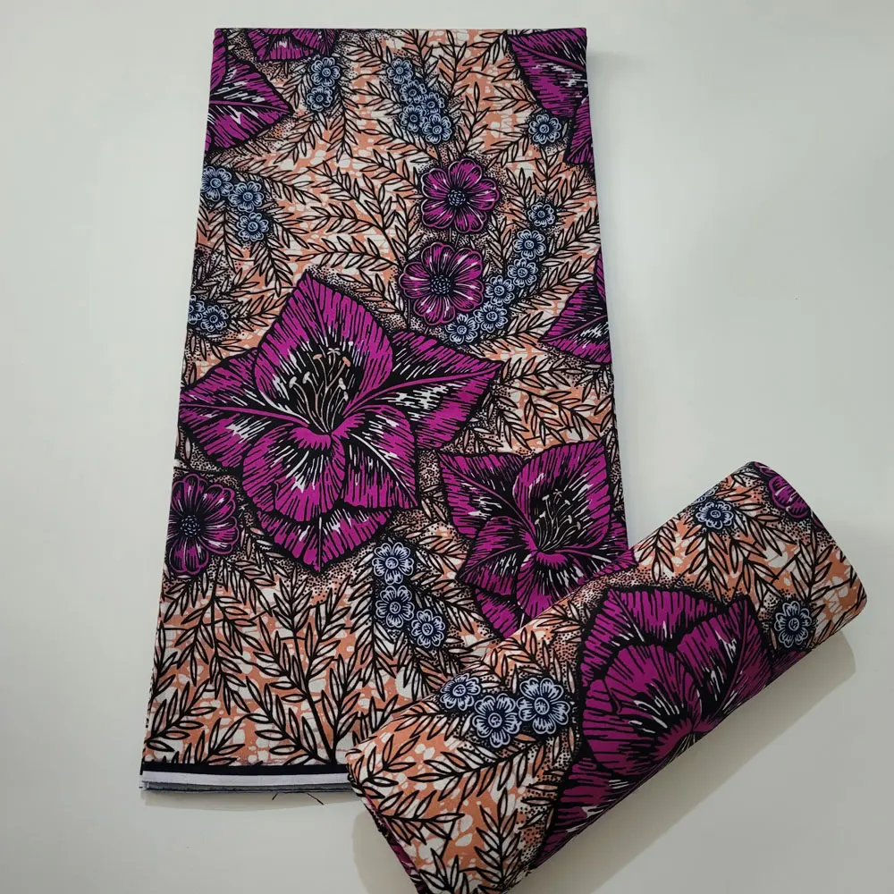 Африканская ткань с принтом хлопок 100% высокое качество 2021 анкара африканский